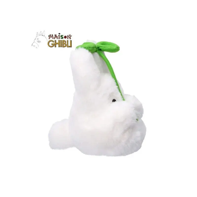 Mon voisin Totoro Nakayoshi Figurine en peluche Small Totoro with leaf 19 cm | 3760372330408