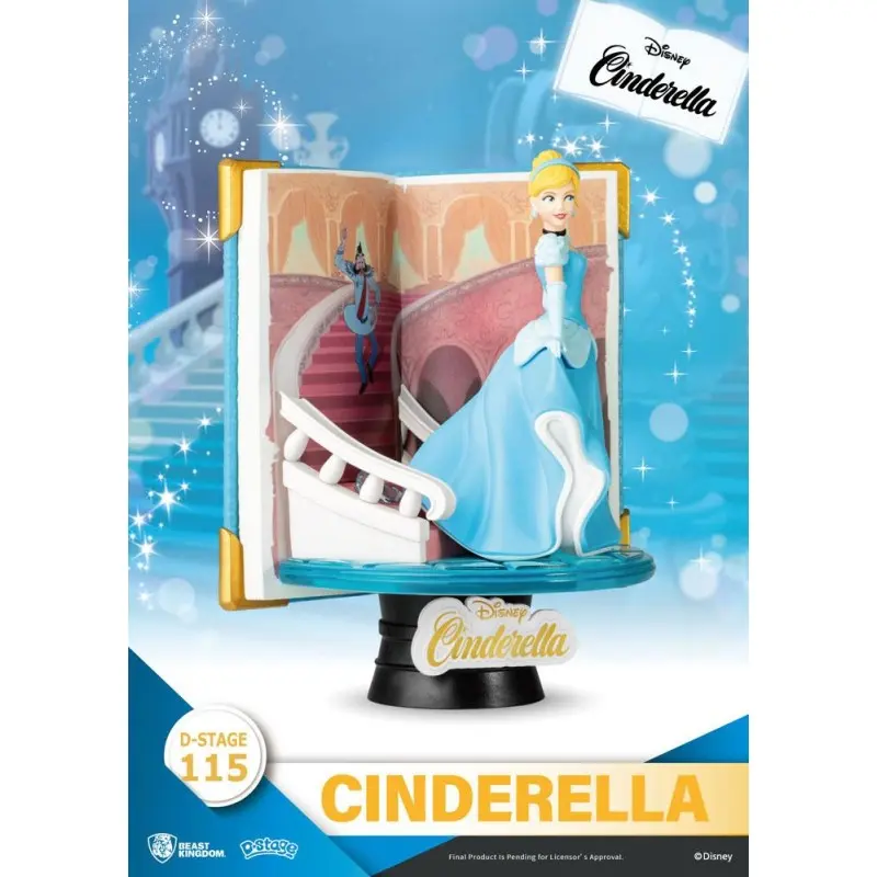 Disney Book Series diorama PVC D-Stage Cinderella 13 cm | 4711203447344