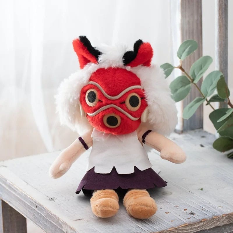 Princesse Mononoké Otedama Figurine en peluche San 21 cm