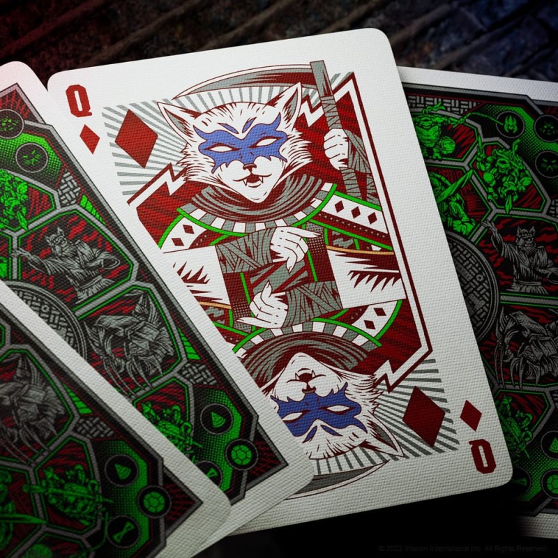 Tortues Ninja jeu de cartes à jouer 