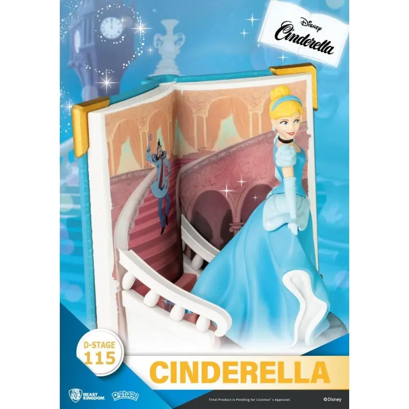 Disney Book Series diorama PVC D-Stage Cinderella 13 cm | 4711203447344