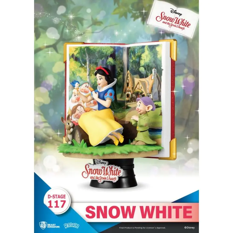 Disney Book Series diorama PVC D-Stage Snow White 13 cm | 4711203447368