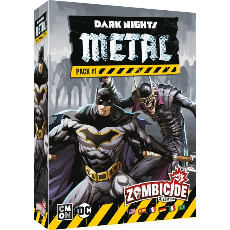 jeu : Zombicide : Dark Night Metal Pack 1
éditeur : CMON / Edge
version multilingue