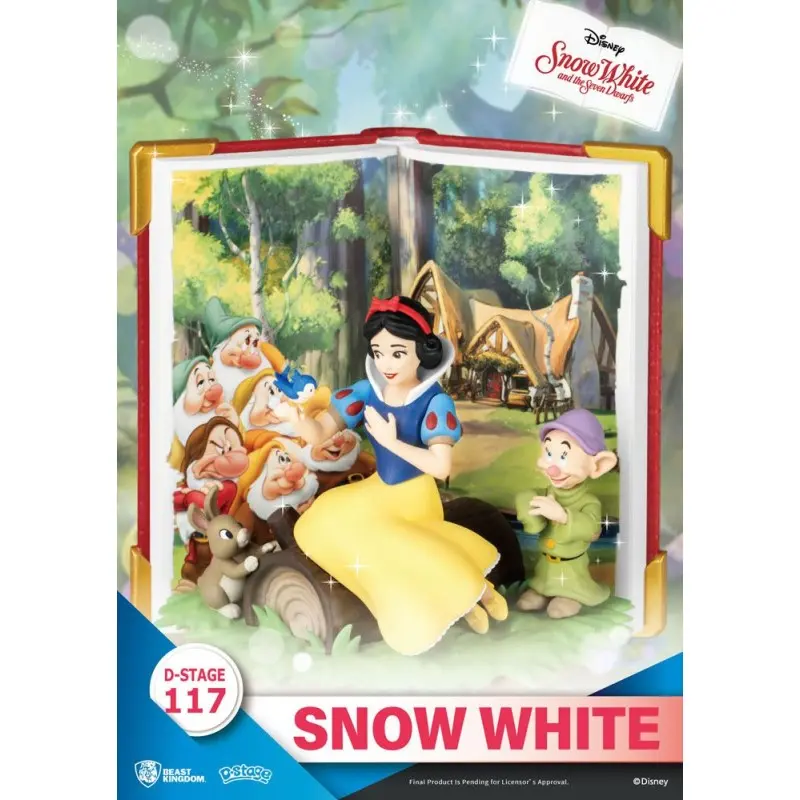 Disney Book Series diorama PVC D-Stage Snow White 13 cm | 4711203447368