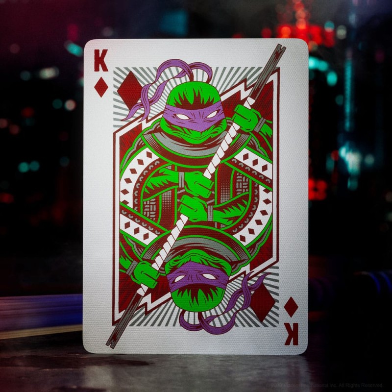 Tortues Ninja jeu de cartes à jouer 