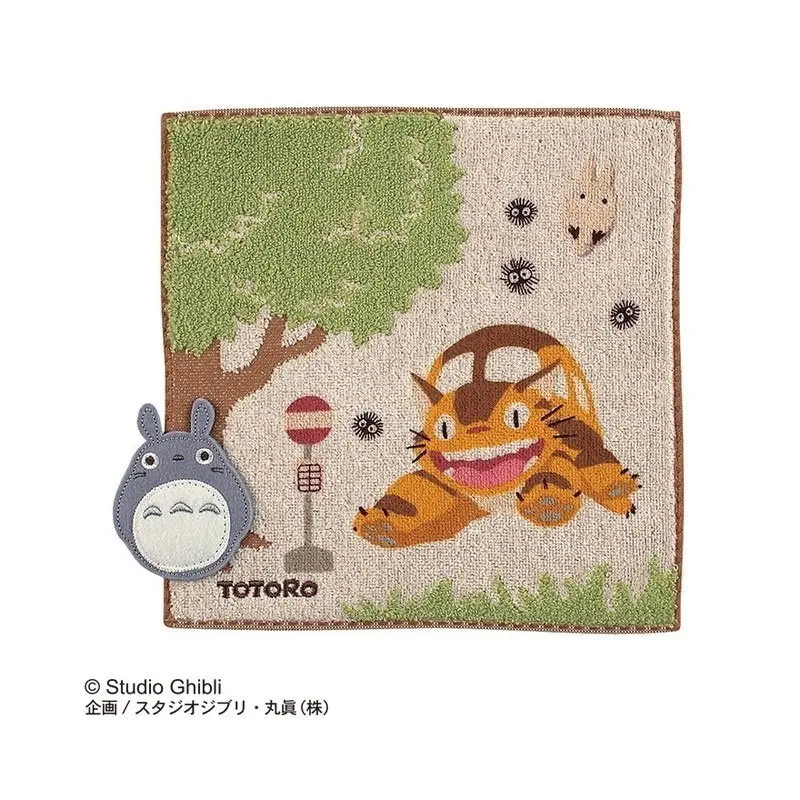Mon voisin Totoro présentoir serviettes de toilette mains 25 x 25 cm (10) | 4992272867176