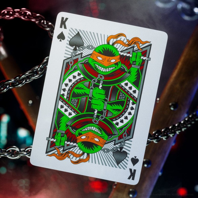 Tortues Ninja jeu de cartes à jouer 