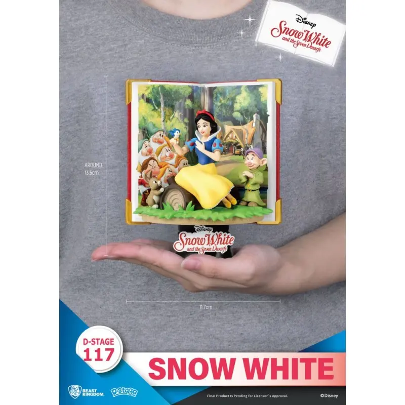 Disney Book Series diorama PVC D-Stage Snow White 13 cm | 4711203447368