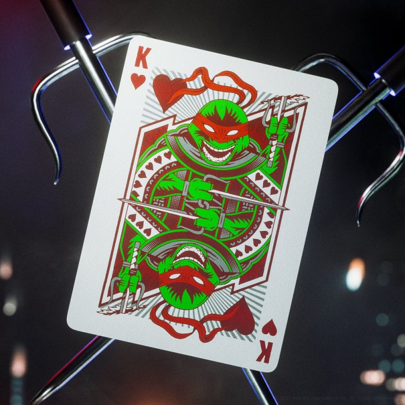 Tortues Ninja jeu de cartes à jouer 