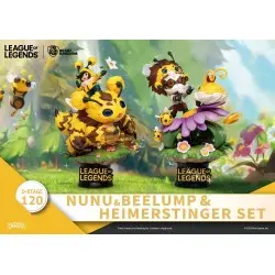 League of Legends diorama PVC D-Stage Nunu & Beelump & Heimerstinger 16 cm | 4711203452812