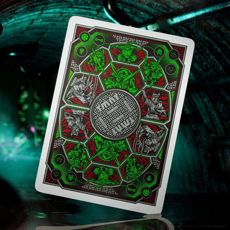 Tortues Ninja jeu de cartes à jouer 