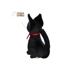 Kiki la petite sorcière Figurine en peluche Jiji Sitting M 32 cm