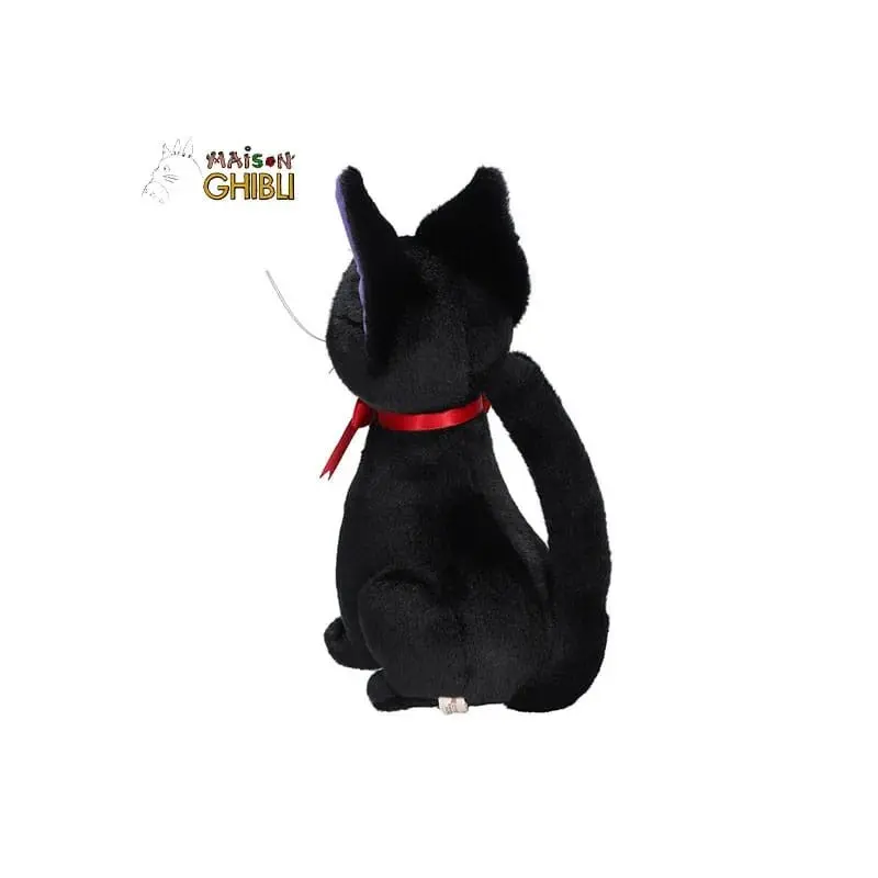 Kiki la petite sorcière Figurine en peluche Jiji Sitting M 32 cm | 3760372330354