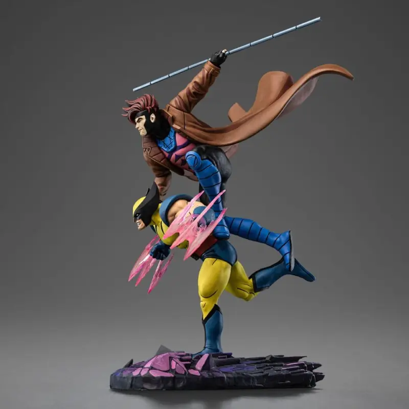 Marvel statuette 1/10 Deluxe Art Scale X-Men´97 Gambit & Wolverine 29 cm   | 0618231956616