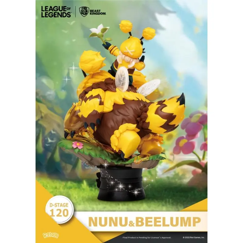 League of Legends diorama PVC D-Stage Nunu & Beelump & Heimerstinger 16 cm | 4711203452812