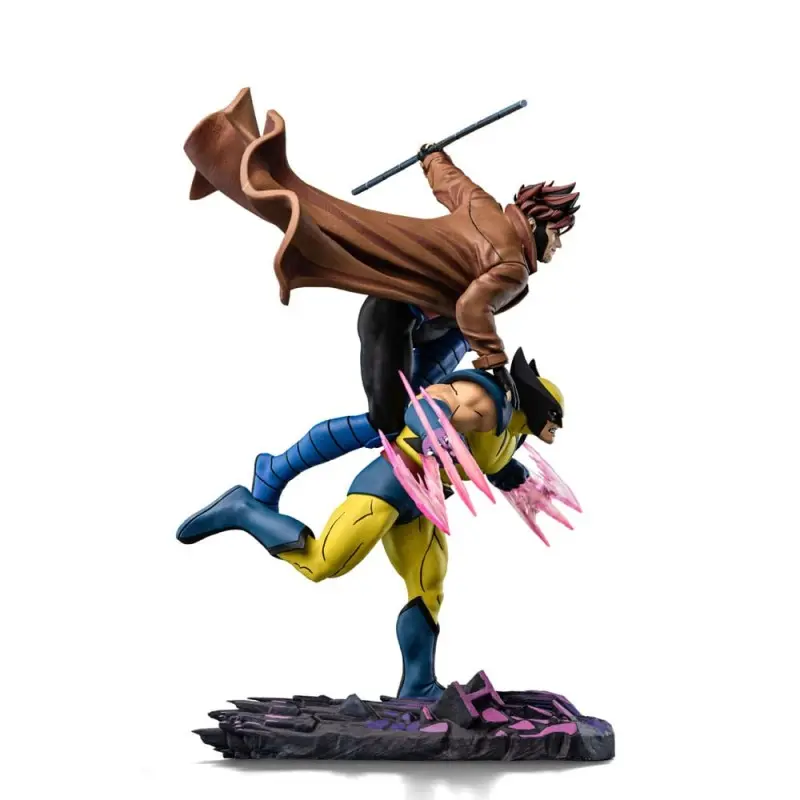 Marvel statuette 1/10 Deluxe Art Scale X-Men´97 Gambit & Wolverine 29 cm   | 0618231956616