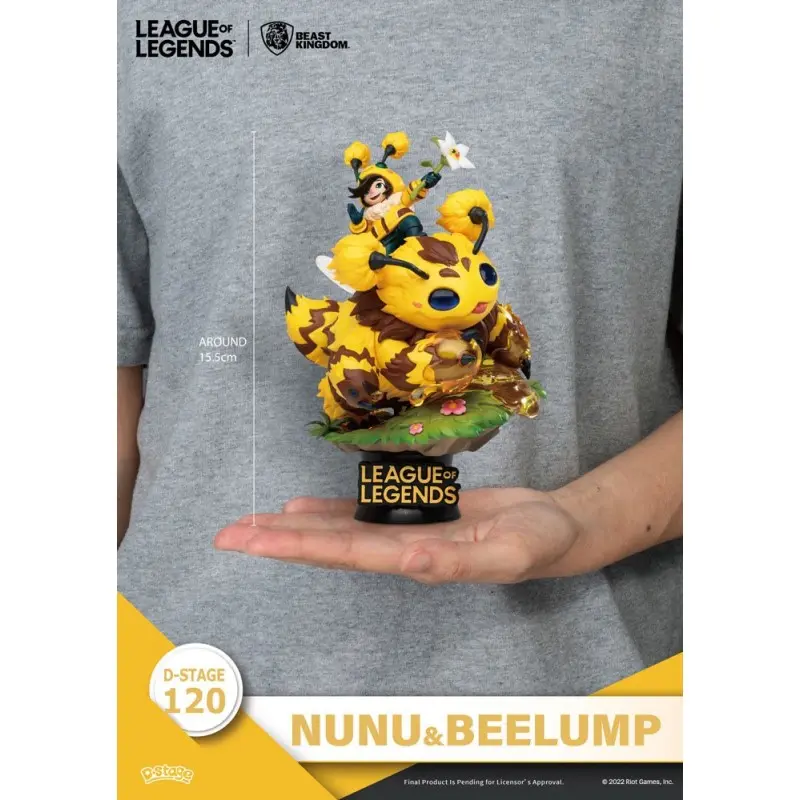 League of Legends diorama PVC D-Stage Nunu & Beelump & Heimerstinger 16 cm | 4711203452812