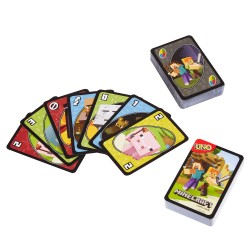 Minecraft jeu de cartes UNO