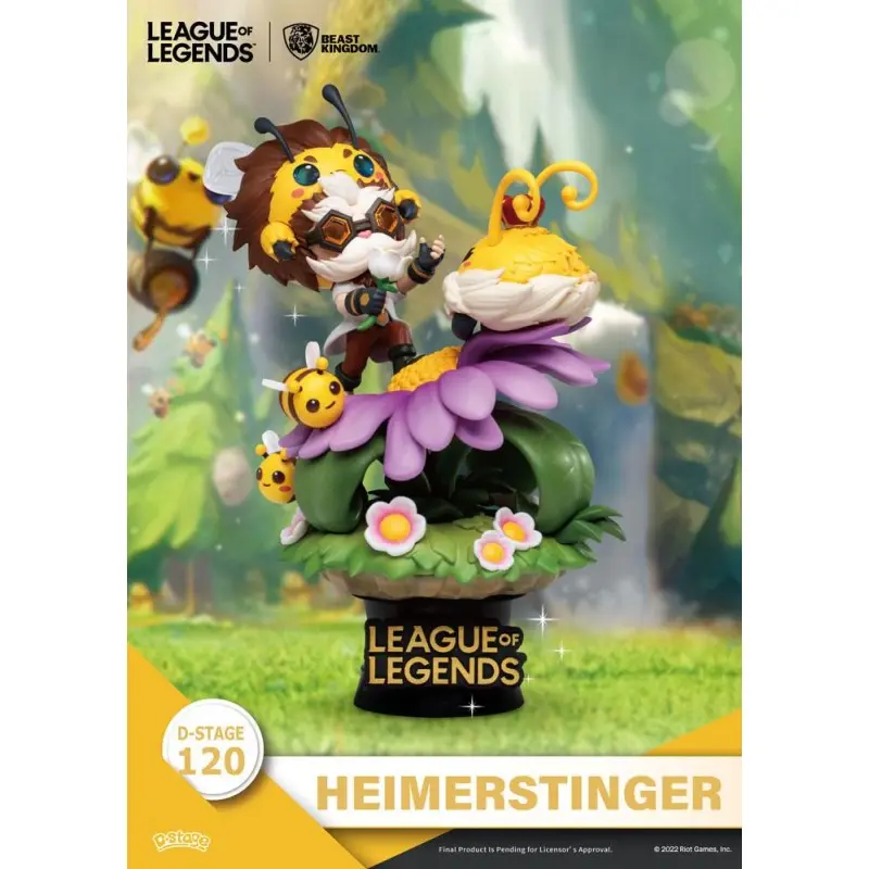 League of Legends diorama PVC D-Stage Nunu & Beelump & Heimerstinger 16 cm | 4711203452812