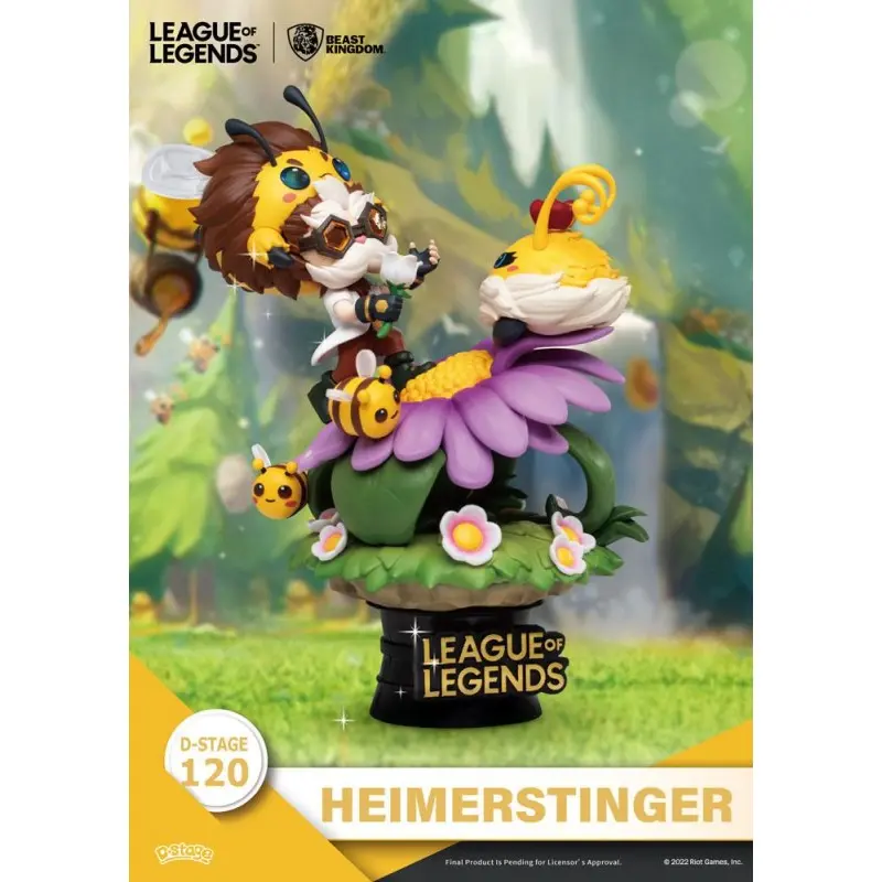 League of Legends diorama PVC D-Stage Nunu & Beelump & Heimerstinger 16 cm | 4711203452812