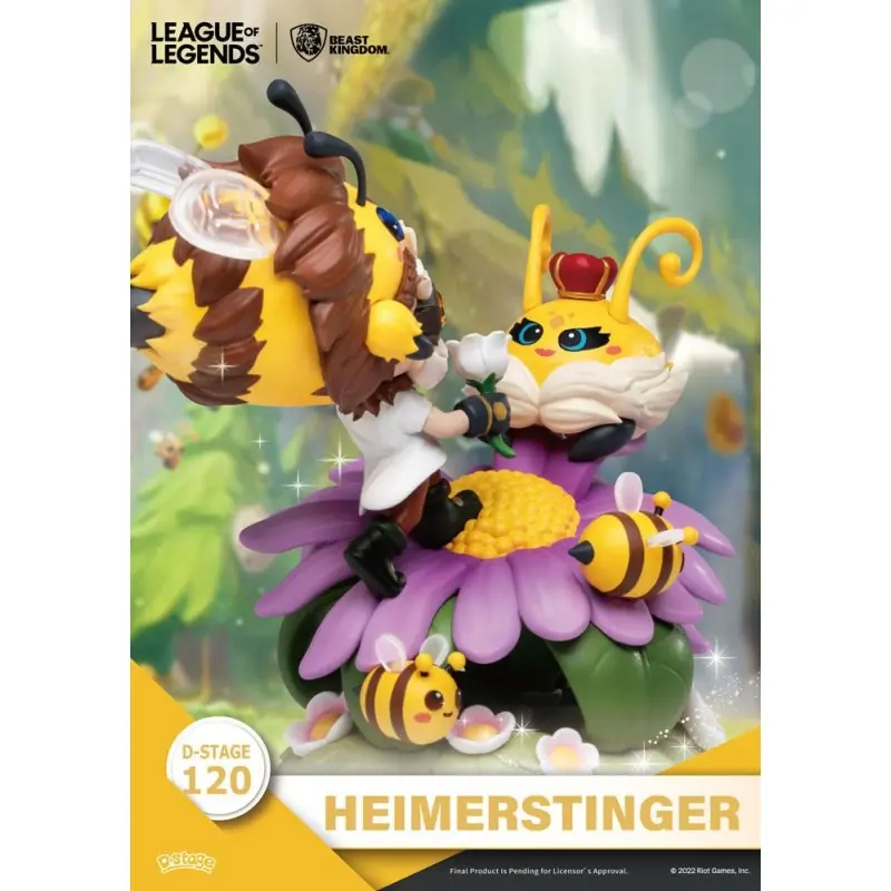 League of Legends diorama PVC D-Stage Nunu & Beelump & Heimerstinger 16 cm | 4711203452812