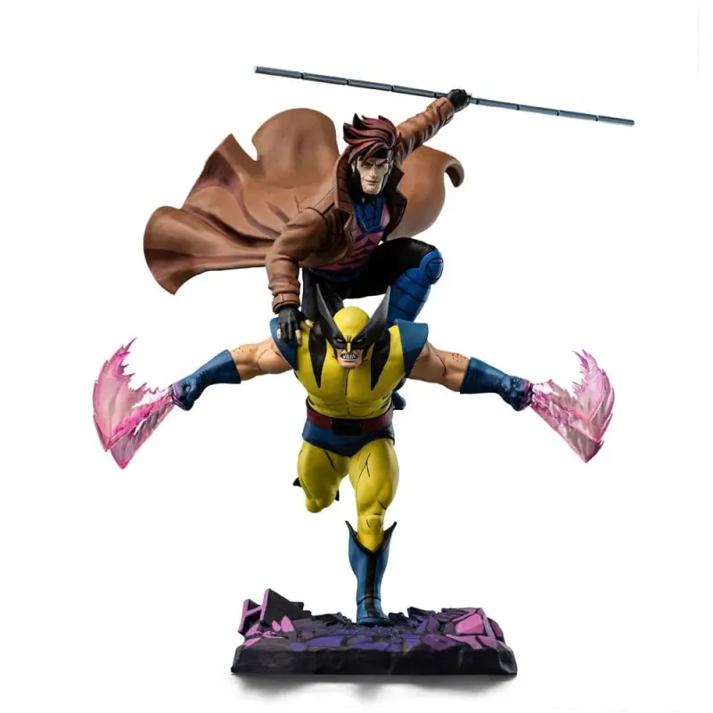 Marvel statuette 1/10 Deluxe Art Scale X-Men´97 Gambit & Wolverine 29 cm   | 0618231956616