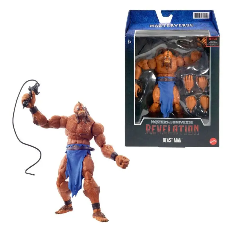 Masters of the Universe: Revelation Masterverse 2021 figurine Beast Man 18 cm | 0887961979909