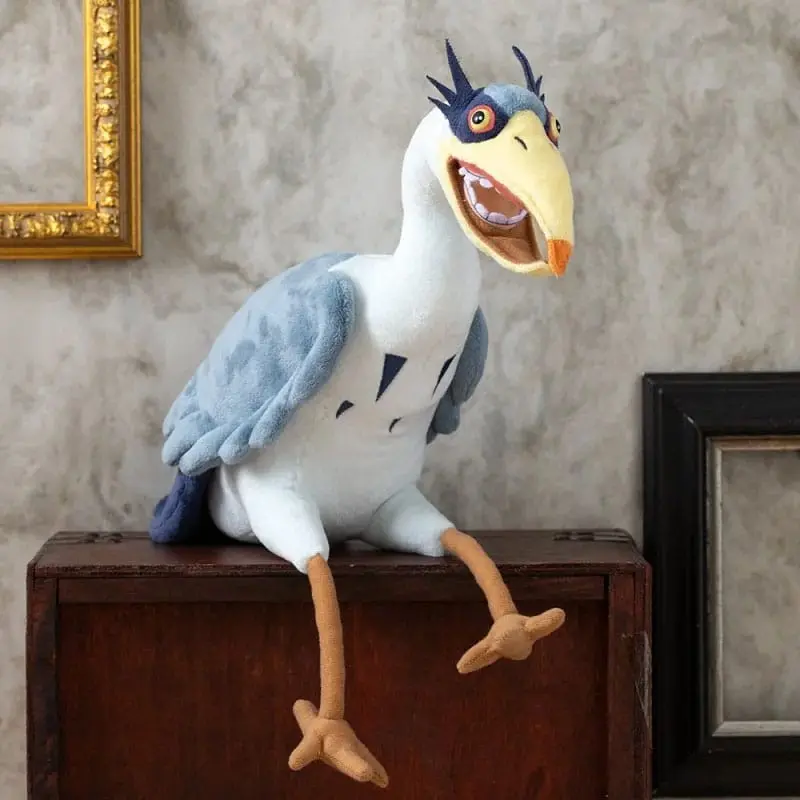 Le Garçon et le Héron Figurine en peluche Grey Heron 21 cm | 3760372330279