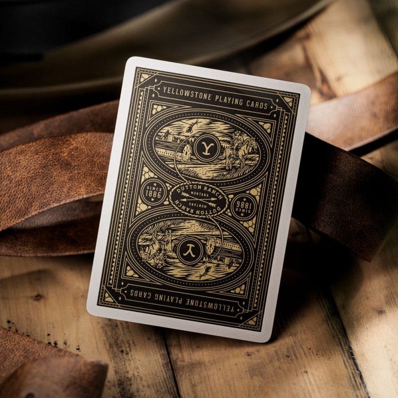 Yellowstone jeu de cartes à jouer 