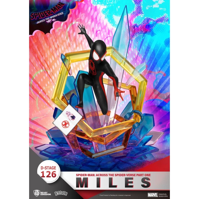 Marvel diorama PVC D-Stage Spider-Man: Across the Spider-Verse Part One-Miles 15 cm
