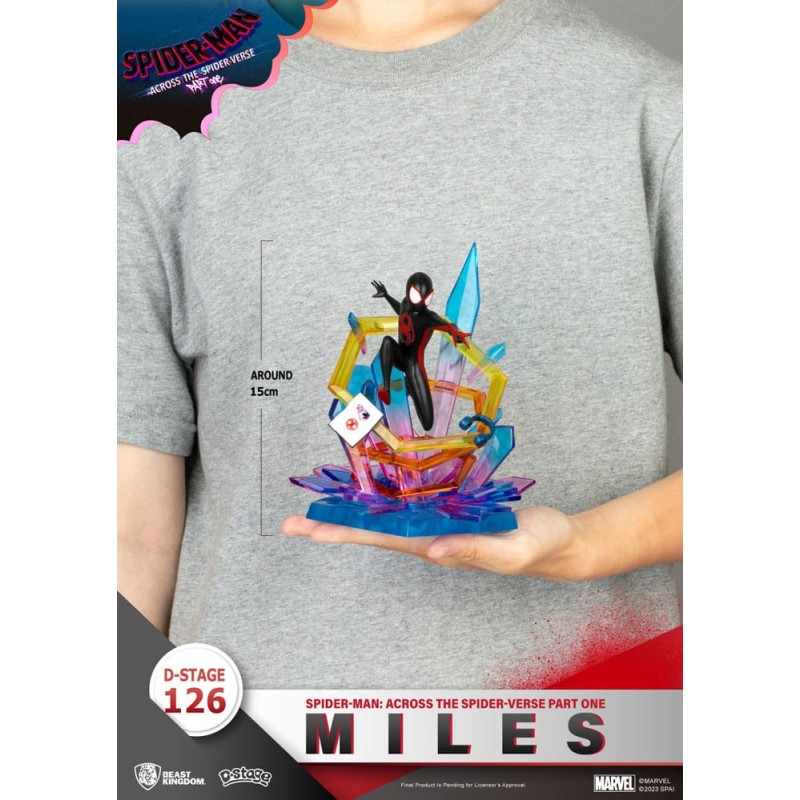 Marvel diorama PVC D-Stage Spider-Man: Across the Spider-Verse Part One-Miles 15 cm