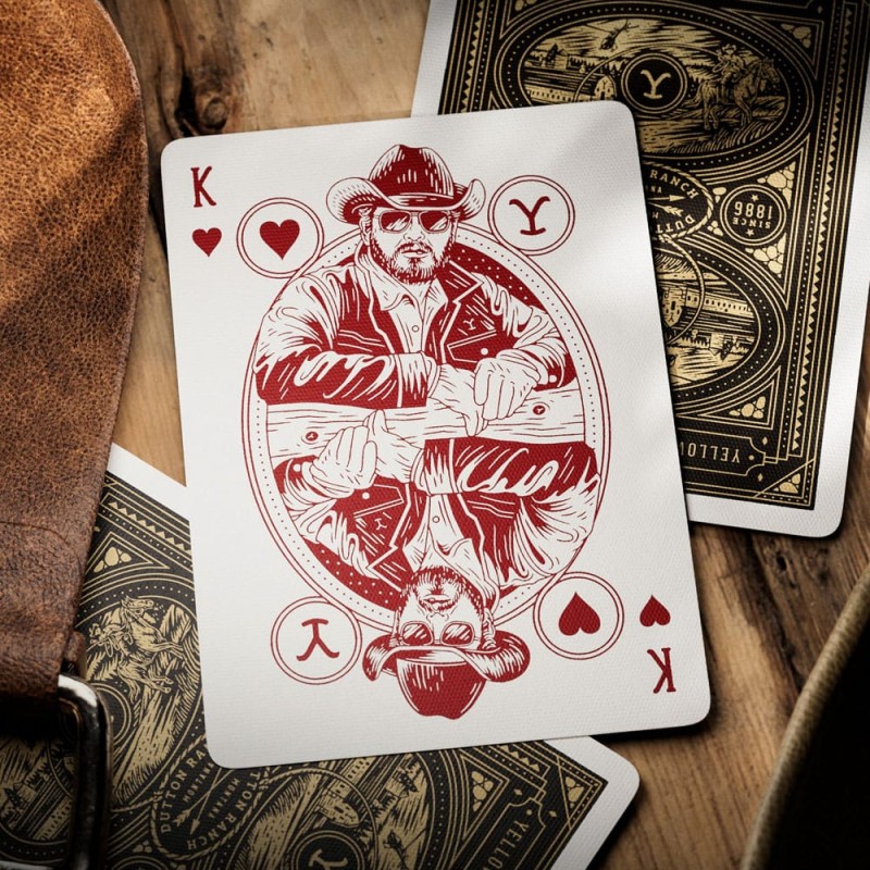 Yellowstone jeu de cartes à jouer 