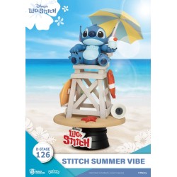Disney diorama PVC D-Stage Stitch Summer Vibe 16 cm