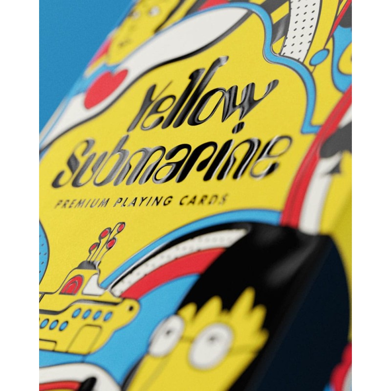 The Beatles jeu de cartes à jouer Yellow Submarine