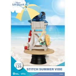 Disney diorama PVC D-Stage Stitch Summer Vibe 16 cm