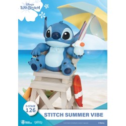 Disney diorama PVC D-Stage Stitch Summer Vibe 16 cm