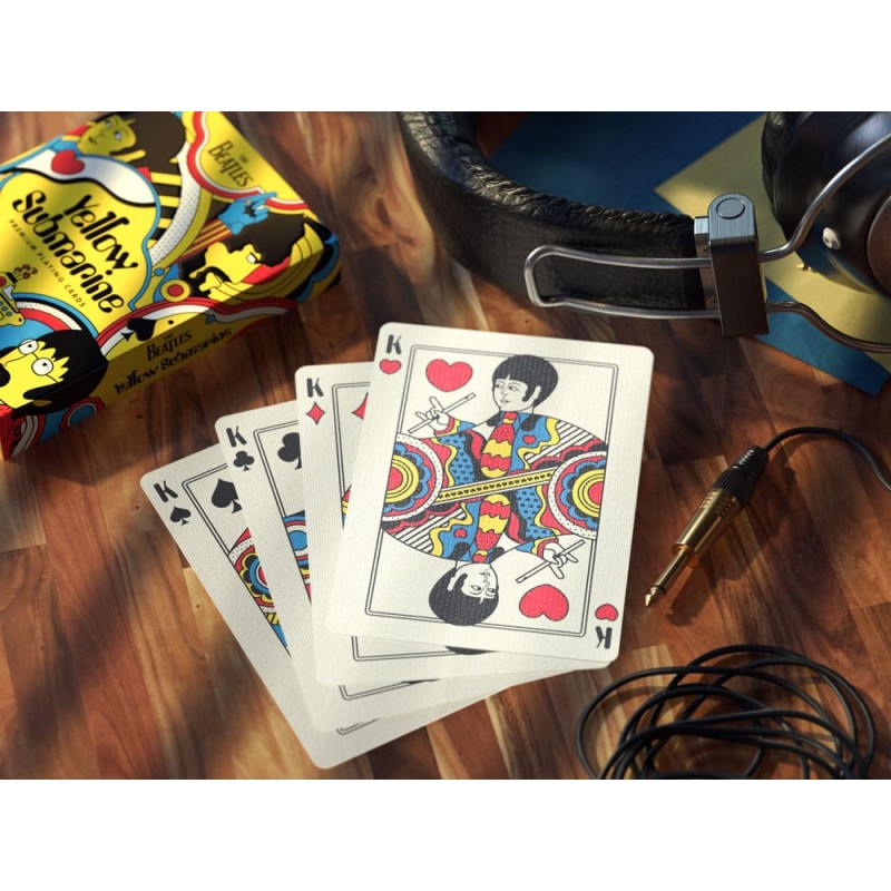 The Beatles jeu de cartes à jouer Yellow Submarine