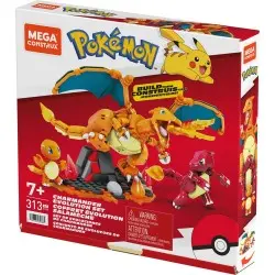 Pokémon jeu de construction Mega Construx Coffret Évolution Salamèche | 0194735039364