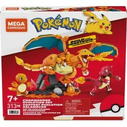 Pokémon jeu de construction Mega Construx Coffret Évolution Salamèche | 0194735039364