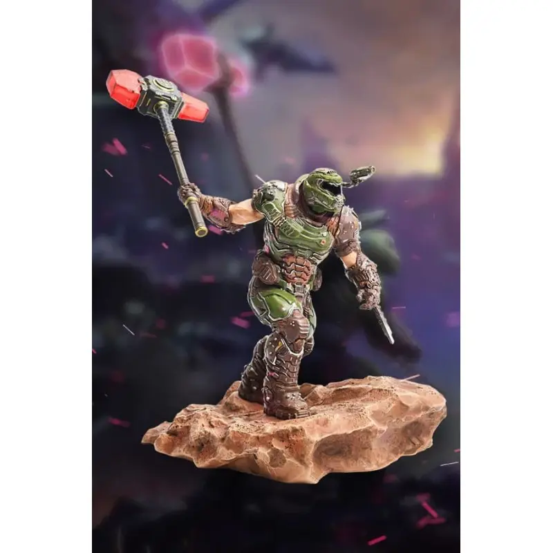 Doom Eternal statuette Doom Slayer 15 cm | 0840316410847