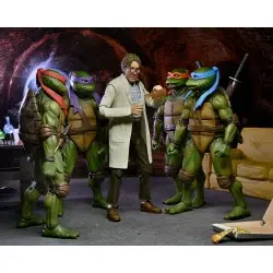TMNT II: The Secret of the Ooze 2-Pack figurines Lab Coat Professor Perry and Hazmat Suit Professor Perry 18 cm | 0634482543269