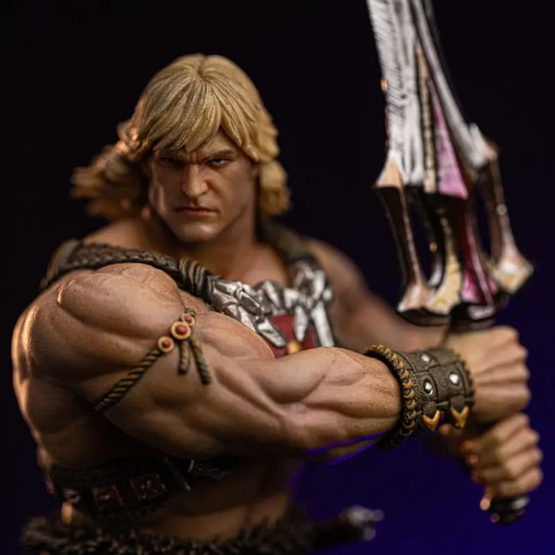 Masters of the Universe statuette 1/10 Deluxe Art Scale He-Man Unleashed 34 cm       | 0618231956692