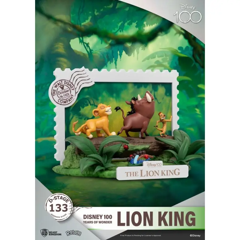 Disney 100 Years of Wonder diorama PVC D-Stage Lion King 10 cm | 4711385240498