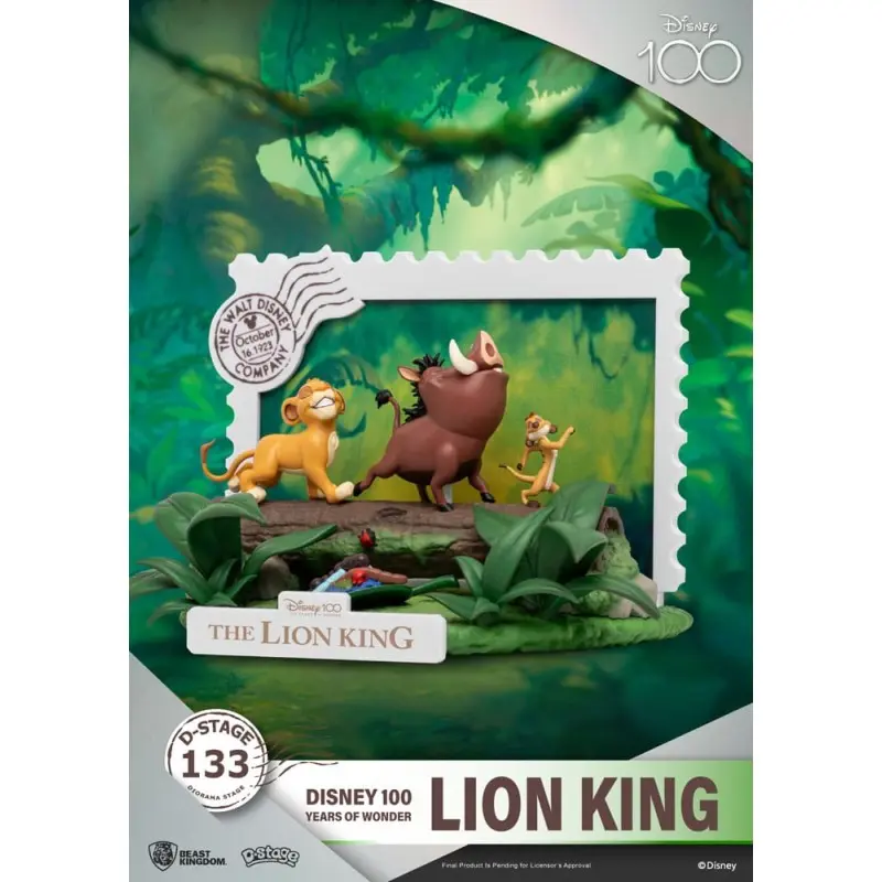 Disney 100 Years of Wonder diorama PVC D-Stage Lion King 10 cm | 4711385240498