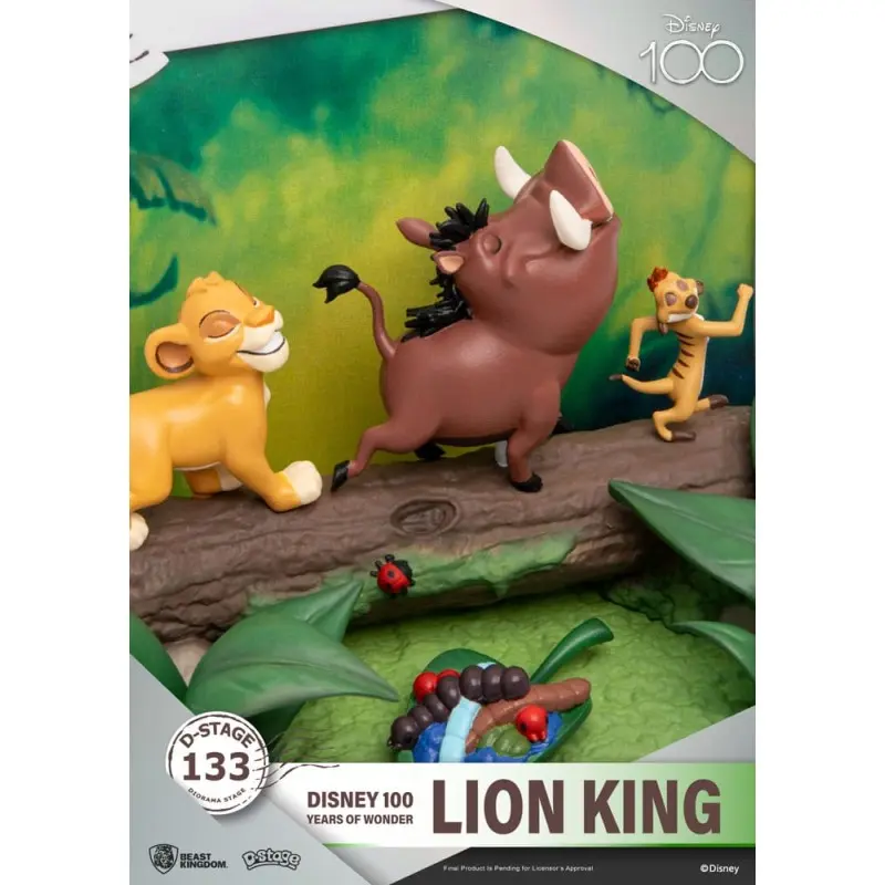 Disney 100 Years of Wonder diorama PVC D-Stage Lion King 10 cm | 4711385240498