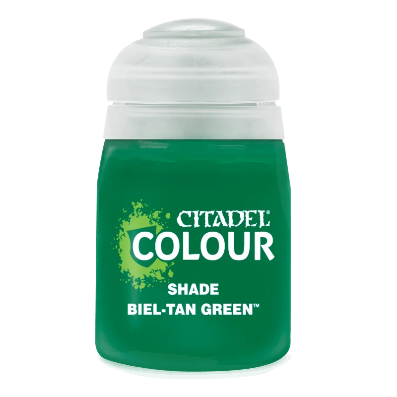Product: Shade Biel-Tan Green 18ML

Brand: Games Workshop / Citadel