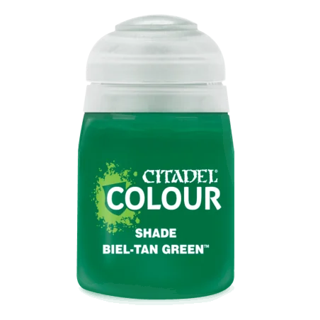 Product: Shade Biel-Tan Green 18ML

Brand: Games Workshop / Citadel