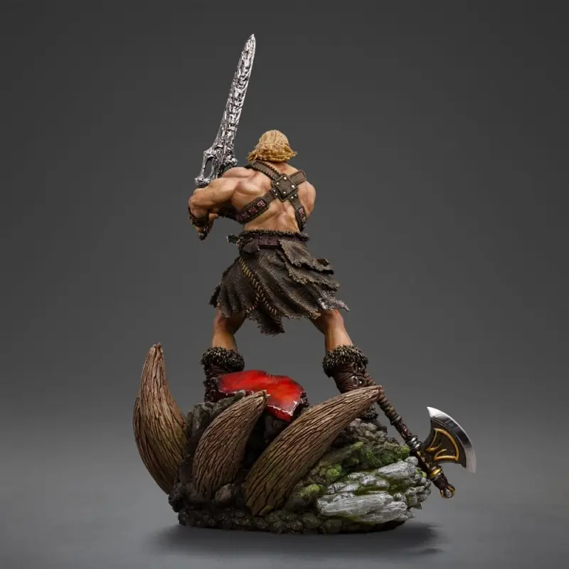 Masters of the Universe statuette 1/10 Deluxe Art Scale He-Man Unleashed 34 cm       | 0618231956692