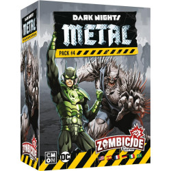 jeu : Zombicide : Dark Night Metal Pack 4 éditeur : CMON / Edge version multilingue