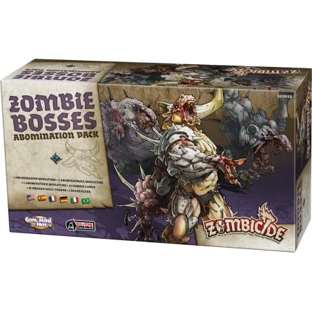 jeu : Zombicide Black Plague : Abomination Pack éditeur : CMON / Edge version multilingue